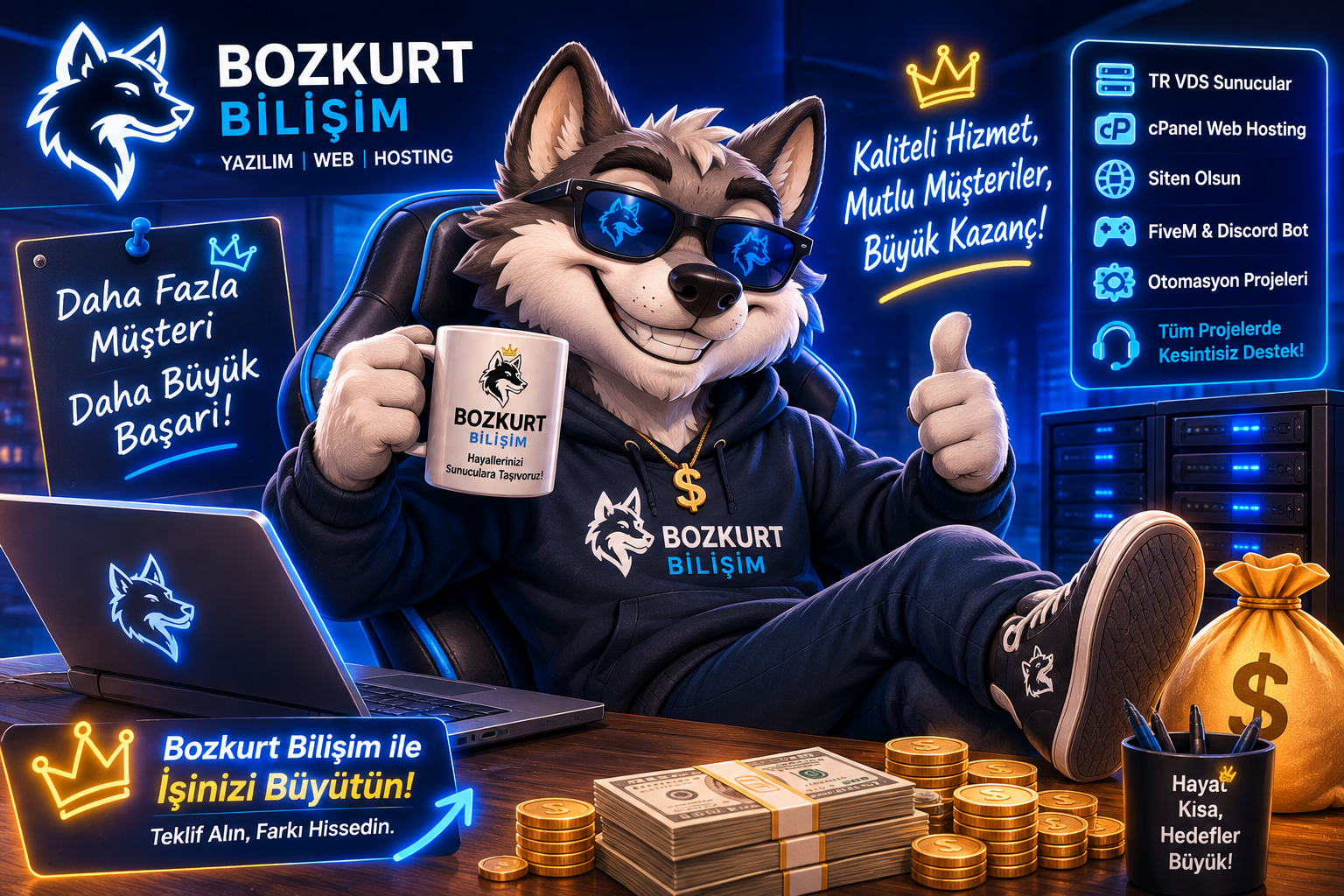 Bozkurt Bilişim ile müşteri kazanan işletmeler